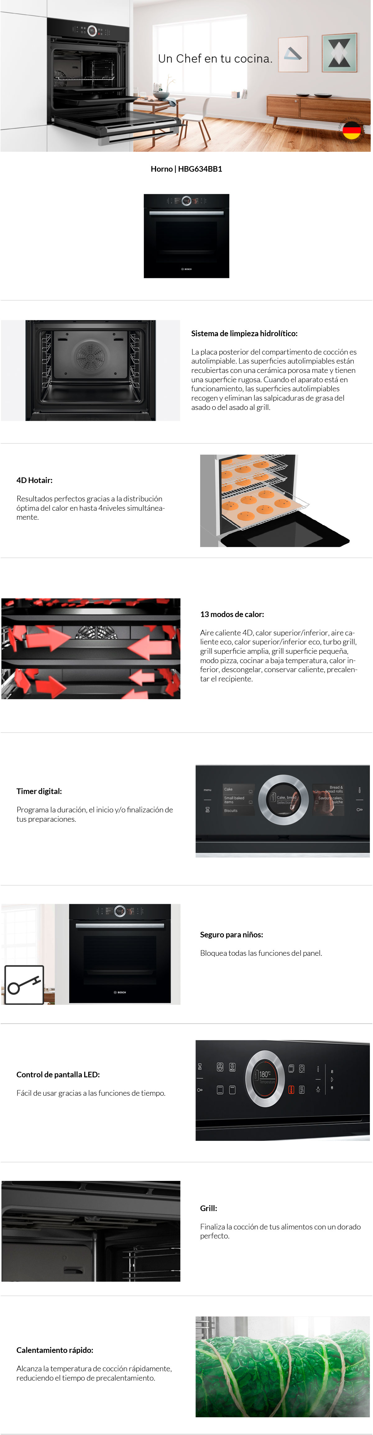 HORNO BOSCH 4D