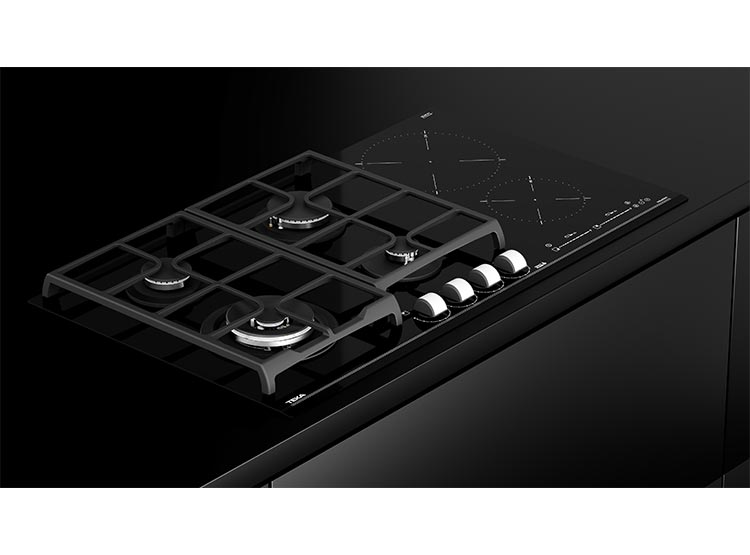 ENCIMERA GAS ELÉCTRICA PLACAS DE INDUCCIÓN TEKA 6 PLATOS JZC 96342 - 9
