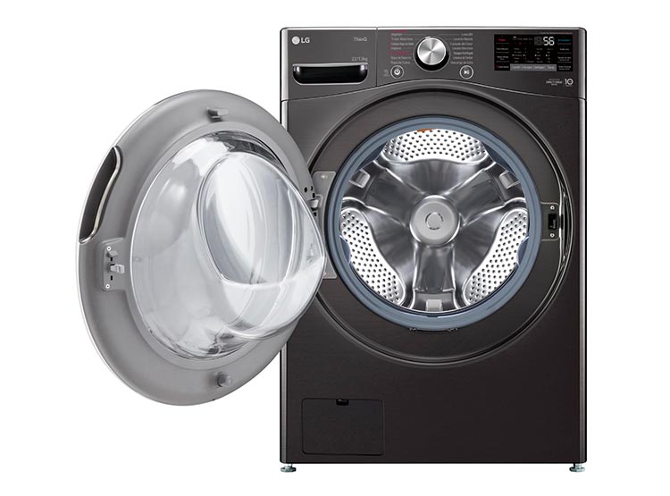 LAVADORA SECADORA LG 22 KG 13 KG AI DD WD22BV2S6R - 3