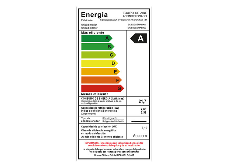 AIRE ACONDICIONADO ELECTROLUX SPLIT 9000 BTU INVERTER EAIX12 - 9
