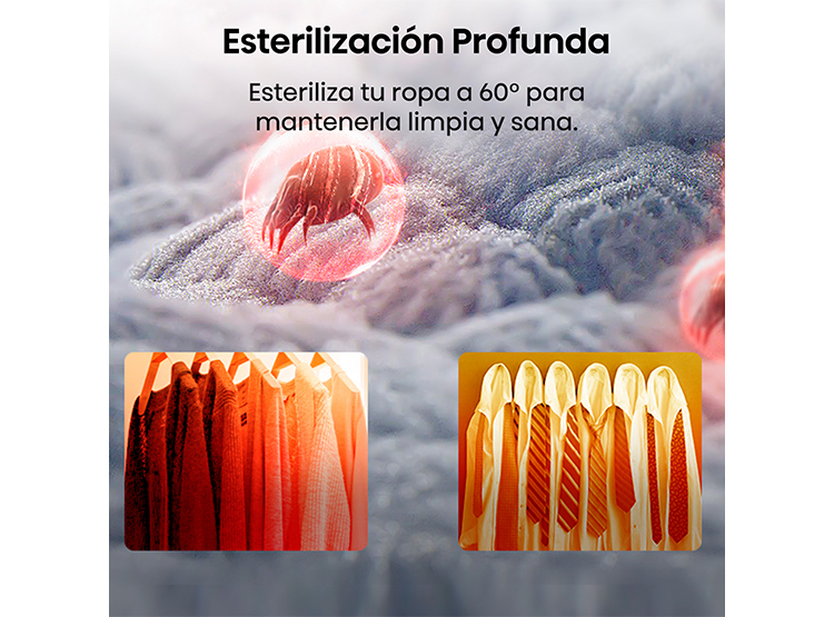 SECADORA DE ROPA HISENSE VENTILACIÓN 10KG DV1W1001UW - 6