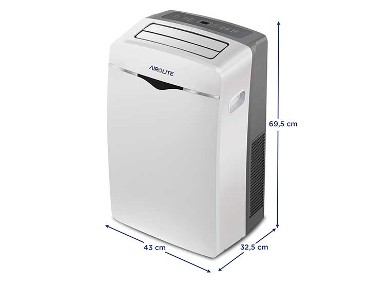 AIRE ACONDICIONADO PORTÁTIL AIROLITE PORT CLIMATE PRO 12000 BTU WIFI - 4