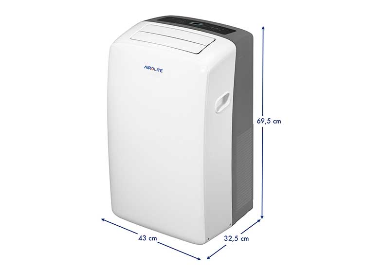 AIRE ACONDICIONADO PORTÁTIL AIROLITE PORT CLIMATE PRO 9000 BTU WIFI - 4