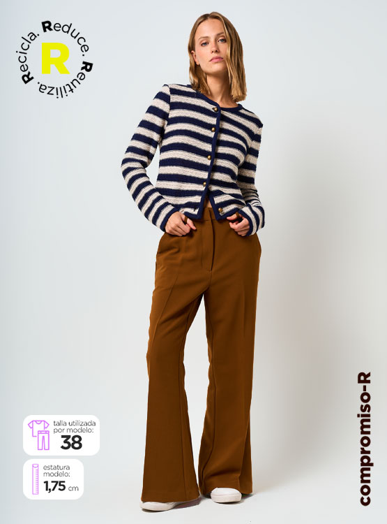 PANTALÓN MUJER MARQUIS ACAMPANADO