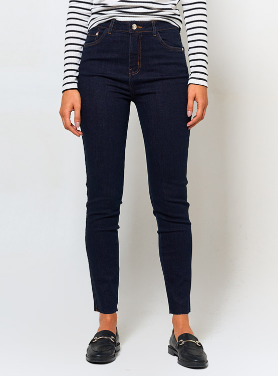Jeans Skinny Francesca's Taille 25 - Bleu Denim Mi-montant - Très Bon état