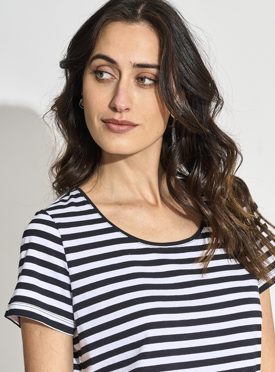 POLERA MANGA CORTA ALGODÓN MUJER MARQUIS - 3