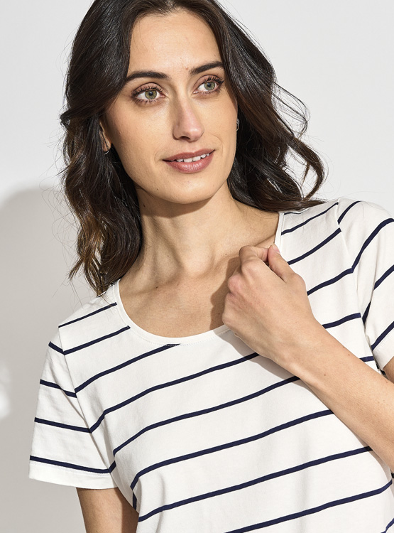 POLERA MANGA CORTA ALGODÓN MUJER MARQUIS - 3