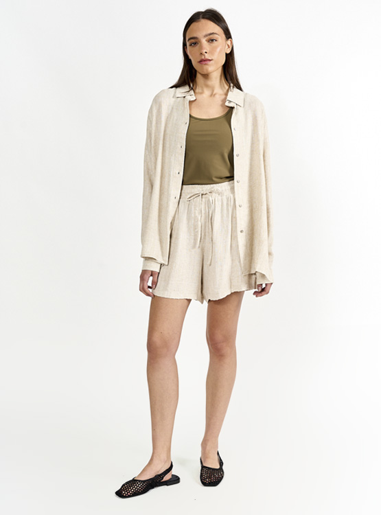 Prillo Ripley - BLUSA MANGA LARGA MUJER MARQUIS BEIGE PRILLO