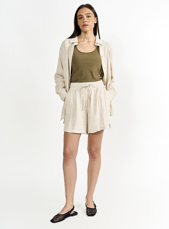 Prillo Ripley - SHORT MUJER MARQUIS BEIGE PRILLO