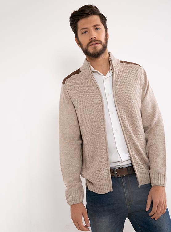 SWEATER KENNETH STEVENS FULL ZIPPER - 1