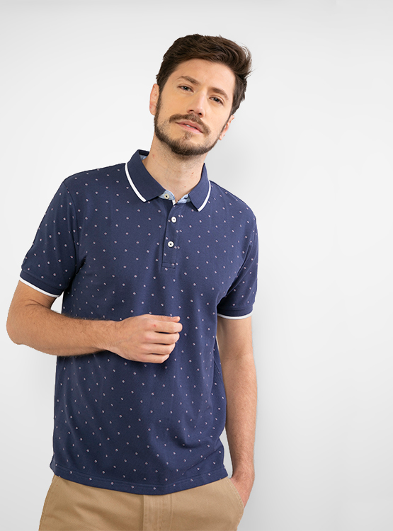 POLERA KENNETH STEVENS DEREK CUELLO POLO MANGA CORTA - 3