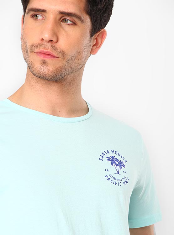 POLERA KENNETH STEVENS CUELLO REDONDO MINI PRINT - 4