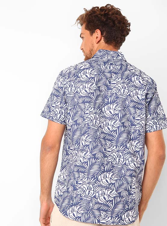 CAMISA MANGA CORTA KENNETH STEVENS FULL PRINT - 3