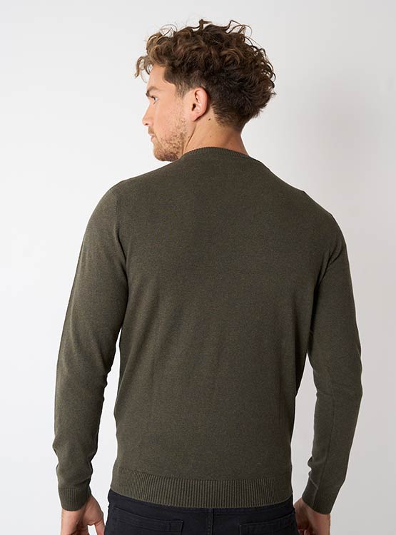 SWEATER KENNETH STEVENS BASICO CUELLO REDONDO - 3