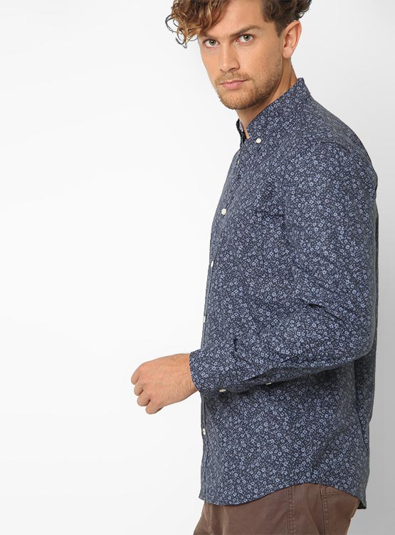 CAMISA MANGA LARGA KENNETH STEVENS MINIPRINT - 4