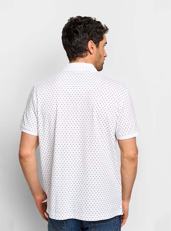 POLERA MANGA CORTA PIQUE LINEA CUELLO KENNETH STEVENS - 2