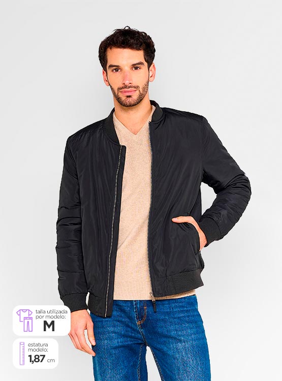 CHAQUETA KENNETH STEVENS BOMBER - 1