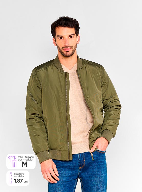 CHAQUETA KENNETH STEVENS BOMBER - 1