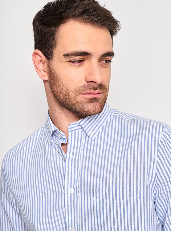 CAMISA MANGA LARGA HOMBRE KENNETH STEVENS BOMBAY - 3