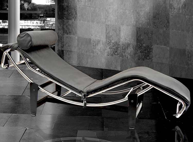 SOFÁ CHAISE CLAVIJO DESIGN LE CORBUSIER LONGUE CUERO - 2