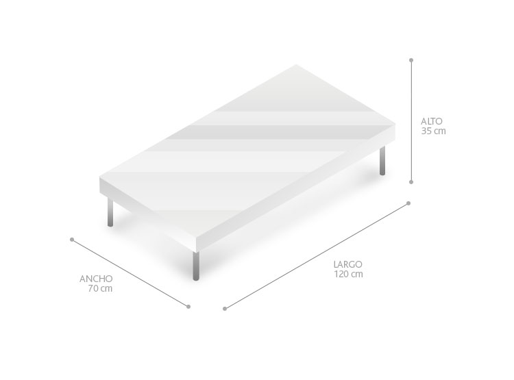 MESA DE CENTRO CLAVIJO DESIGN CLEAR HERRAJE - 2