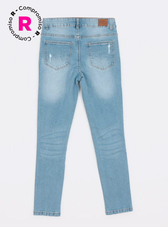 JEANS NIÑA M6T INDEX RASGADO