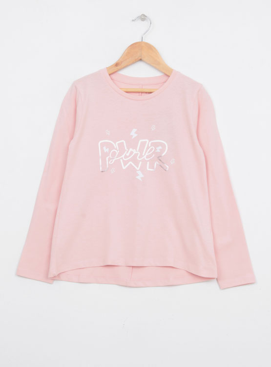 POLERA MANGA LARGA ALGODÓN NIÑA HARVEST PRINT - 1