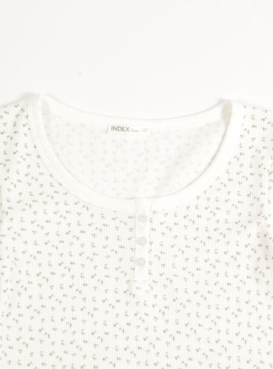 POLERA MANGA LARGA ALGODÓN NIÑA INDEX - 3