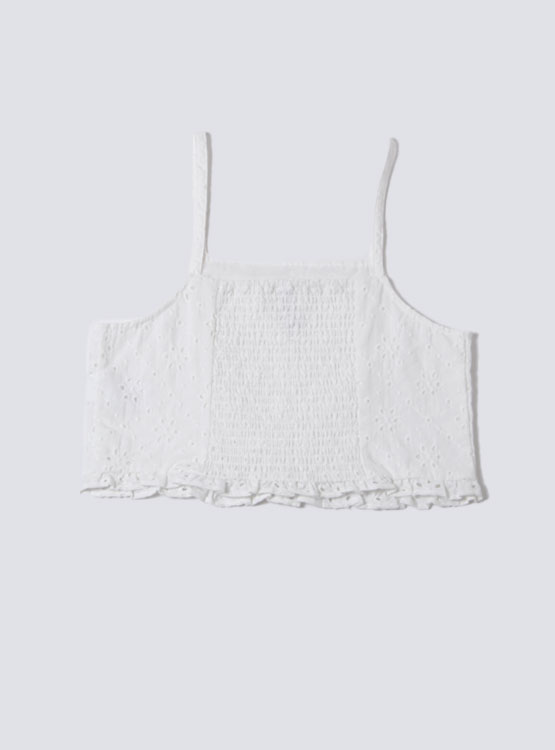 BLUSA SIN MANGAS INDEX BRODERIE - 2