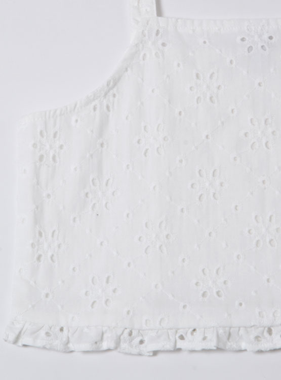 BLUSA SIN MANGAS INDEX BRODERIE - 3