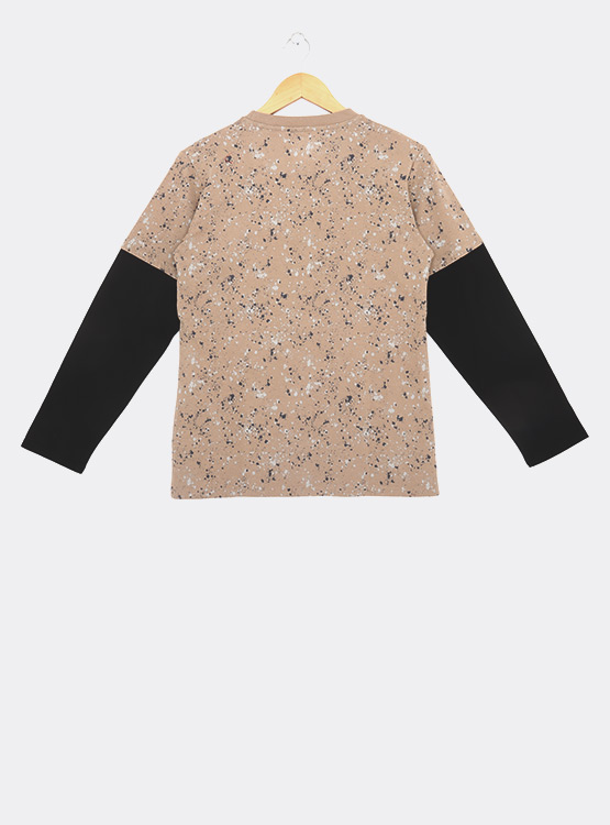 POLERA CLOUDBREAK MANGA LARGA PRINT - 2