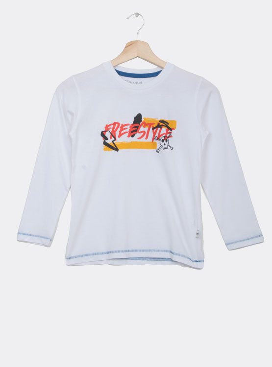 POLERA HARVEST MANGA LARGA PRINT
