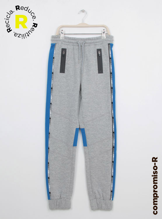 PANTALON DE BUZO CLOUDBREAK CORTE LATERAL - 1