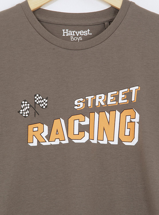 POLERA MANGA CORTA PRINT HARVEST  - 3