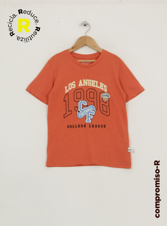 POLERA MANGA CORTA PRINT HARVEST - 1