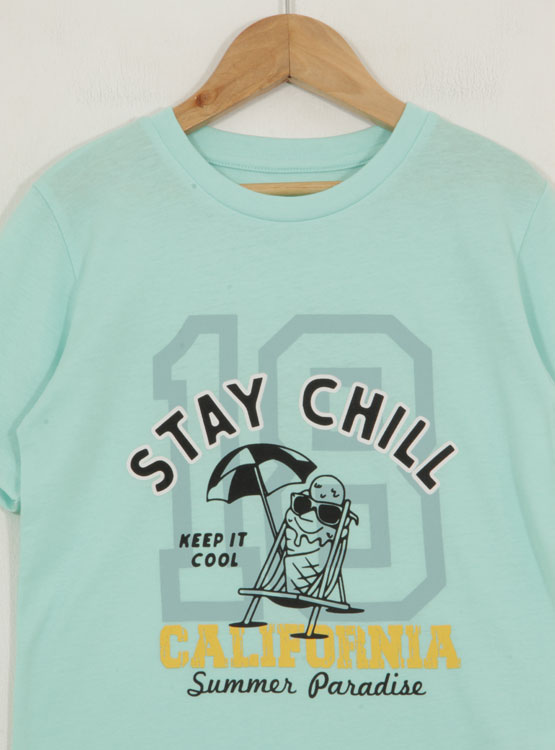 POLERA MANGA CORTA PRINT HARVEST  - 3