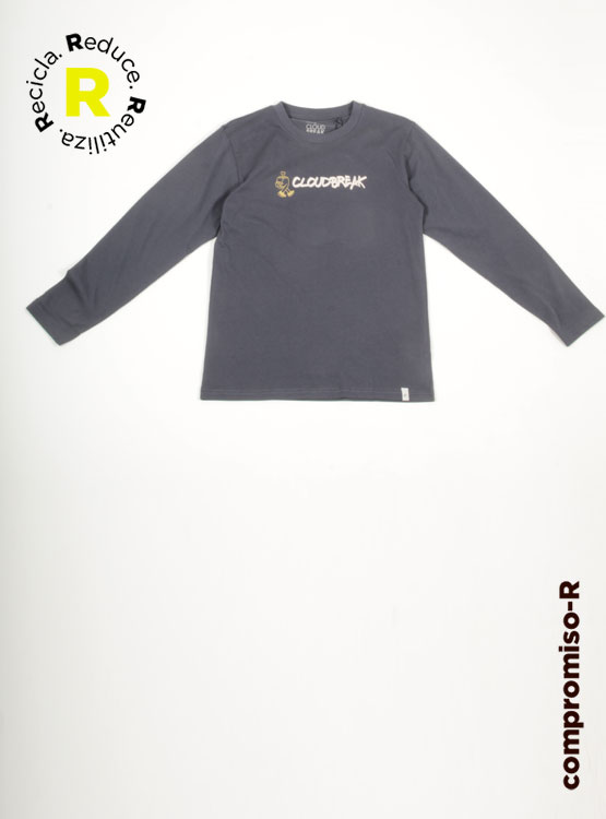 POLERA ALGODÓN NIÑO CLOUDBREAK