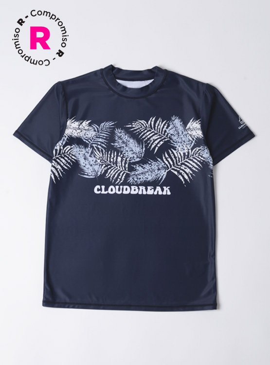 POLERA UV MANGA CORTA NIÑO CLOUDBREAK - 1