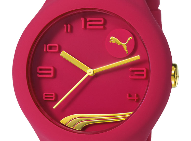 Puma Raspberry Ripley - RELOJ PUMA FORM RASPBERRY GOLD