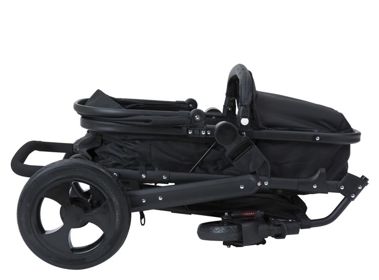 COCHE PASEO KIDSCOOL PLEGABLE NEGRO - 5