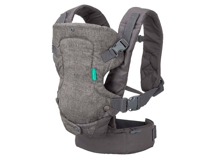 PORTA BEBÉ FLIP 4 EN 1 GRIS INFANTINO - 1