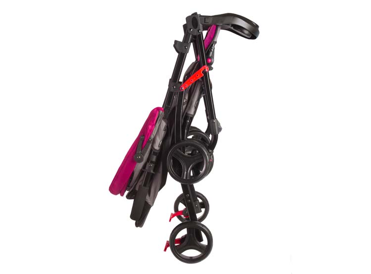 COCHE TRAVEL SYSTEM BEBE SUMMER ROSADO BEBESIT - 3