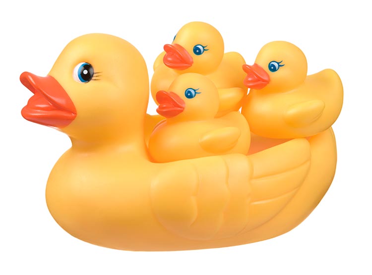 JUGUETE MULTIFUNCION PLAYGRO DUCKIE FAMILIY - 1