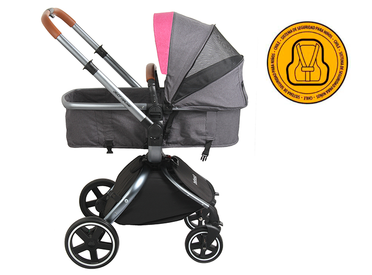 Bebesit Deluxe 360° Travel System Rosado, foto 3