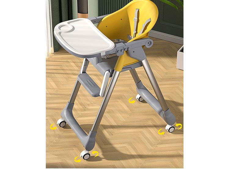 SILLA COMER KIDSCOOL MODENA AMARILLO - 2