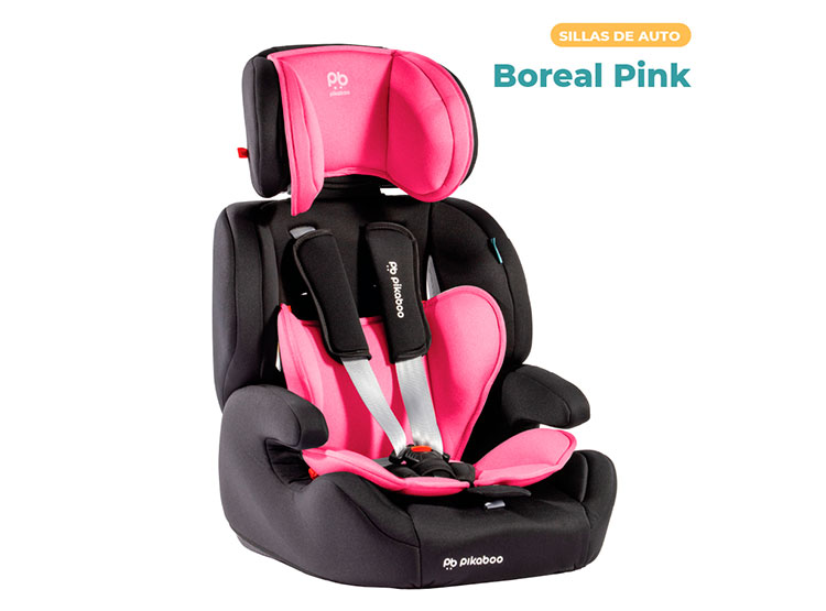 Pikaboo Rabbit SILLA AUTO BUTACA PIKABOO PKBOREAL-PNK ROSADO