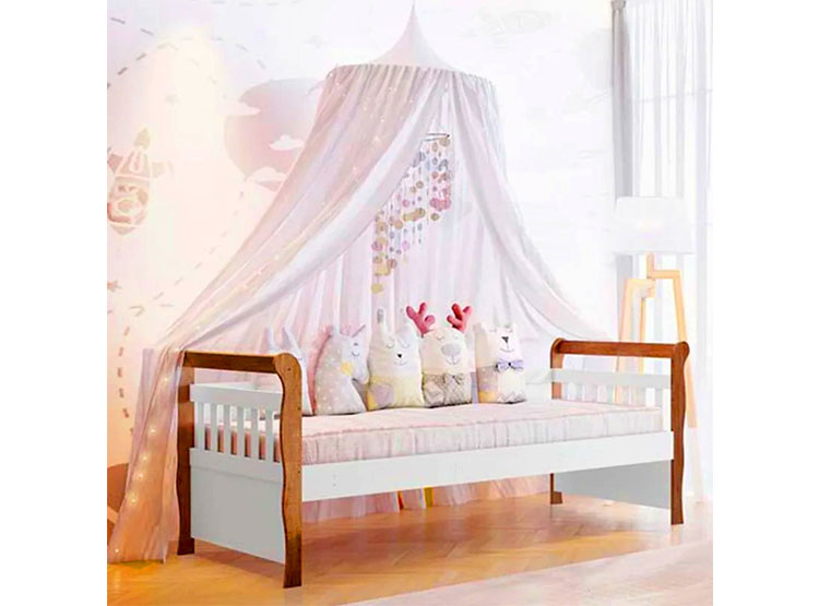 CAMA CUJA BLANCO CAFÉ JULIA - 2