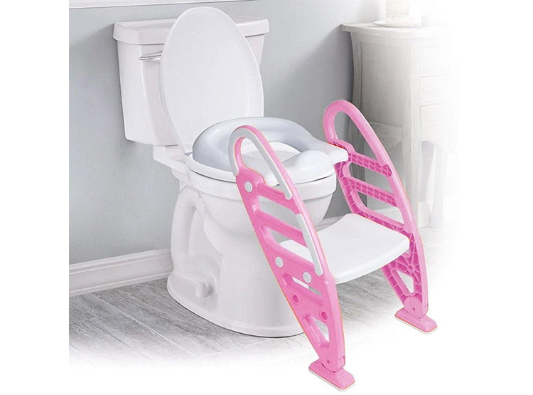 ASIENTO ENTRENAMIENTO W.C. BAÑO KIDSCOOL ROSADO - 5