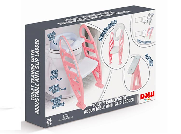 ASIENTO ENTRENAMIENTO W.C. BAÑO KIDSCOOL ROSADO - 8