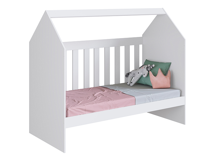 CUNA KIDSCOOL CASITA 60 MONTESSORI BE042BR BLANCO - 2